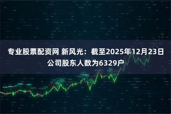 专业股票配资网 新风光：截至2025年12月23日公司股东人数为6329户